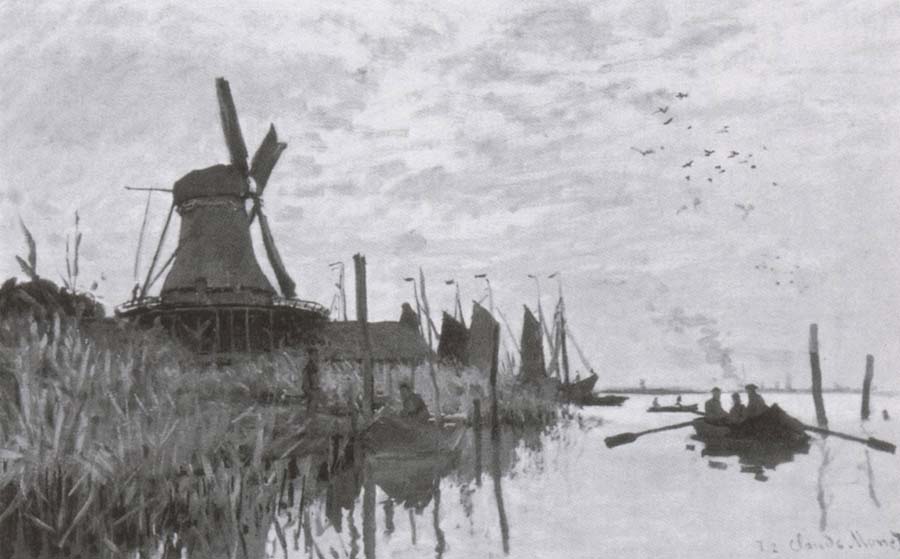 Windmills near Zaandam